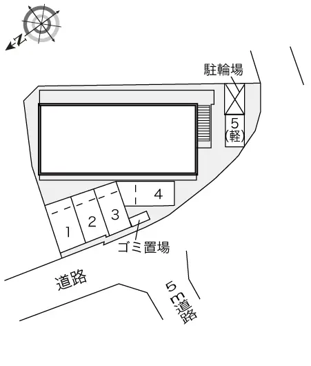 ★手数料０円★枚方市釈尊寺町　月極駐車場（LP）